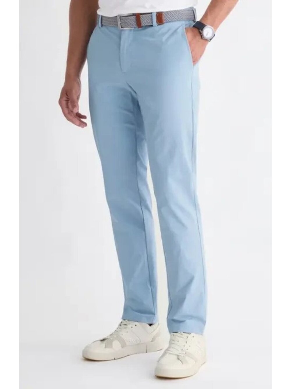 Vineyard Vines Slim Straight Chino Twill Pants Light Blue 40x32 NEW